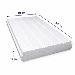 Bloque Telgopor para Techo 12 cm.