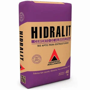 Cemento Albañileria Hidralit x 20 Kg.